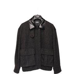 ELEH GIACCA EF250233 NERO MELANGE