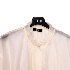 ELEH CAMICIA EFW250143 BIANCO CREMA