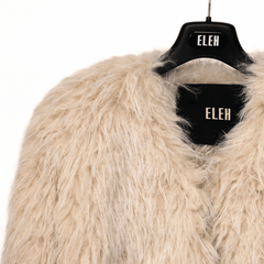 ELEH ECOPELLICCIA EFW250306 BIANCO PANNA