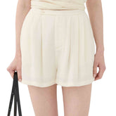 Pantaloncini donna ELEH SS260042 bianco panna