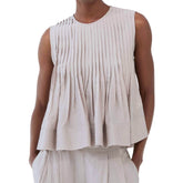 ELEH TOP CANOTTA SS260268 GRIGIO ARGENTO