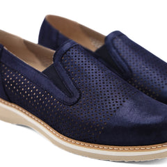 ÈLITE TOMASI SLIPON NAZARIA FORATA BLU
