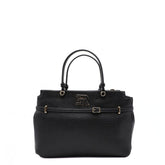 Borsa Ermanno Scervino Unity nera vista frontale.