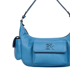 ERMANNO SCERVINO HOBO ANNA 12402105 AZZURRO