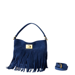 ERMANNO SCERVINO SMALL HOBO AZALEA 12402182 BLU