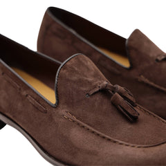 FRANCO FEDELE MOCASSINO CAMOSCIO NAPPINE 6577 MARRONE