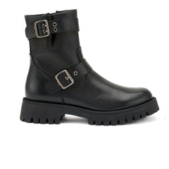 FRAU BIKER 56N3 NERO