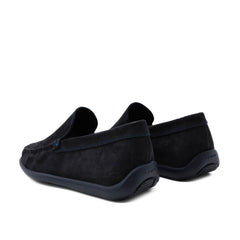 FRAU MOCASSINO 14F4 CAMOSCIO BLU