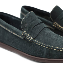 FRAU MOCASSINO 14M2 PELLE BLU