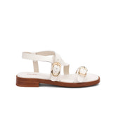FRAU SANDALO 87M6 12540 FIBBIE BIANCO
