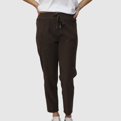 FRESH FLOWER PANTALONE FF1076 MARRONE