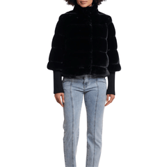 RINO&PELLE PELLICCIA FELINE NERO