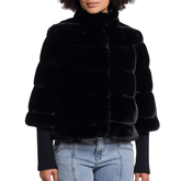 RINO&PELLE PELLICCIA FELINE NERO