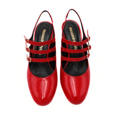 ALESSANDRA PELUSO SLINGBACK G151 ROSSO