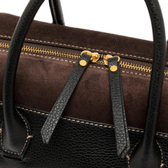 GIANNI CHIARINI BAULETTO GRANDE GEMMA 12241 NERO MOKA