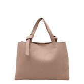 Borsa Gianni Chiarini AMIRA rosa in pelle elegante con dettaglio del nodo sul manico