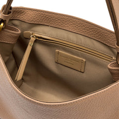 Borsa Gianni Chiarini Cecile Clay Natural in pelle martellata