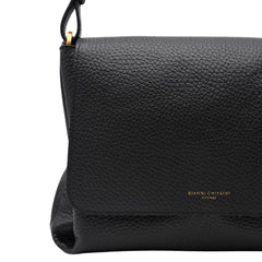 Borsa Gianni Chiarini Cecile nera in pelle martellata