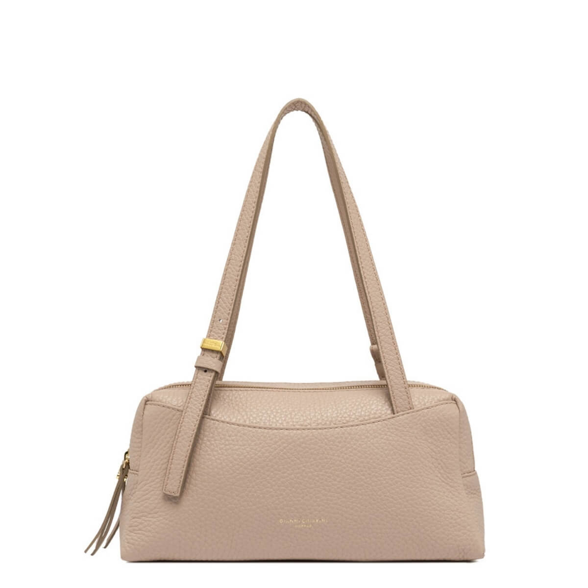 Borsa a spalla rosa cipria in pelle Gianni Chiarini modello DEA