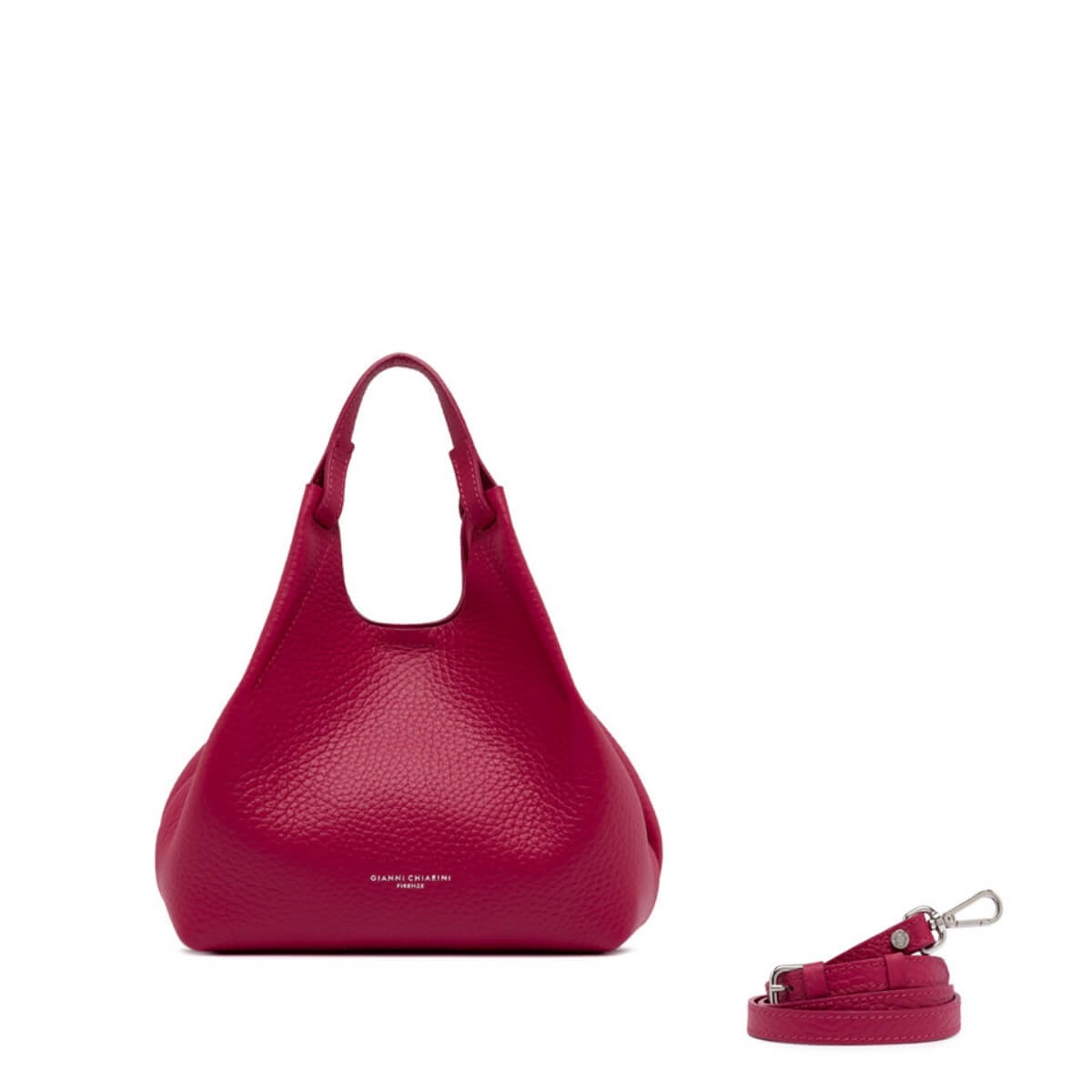 Borsa Gianni Chiarini DUA in pelle fuxia