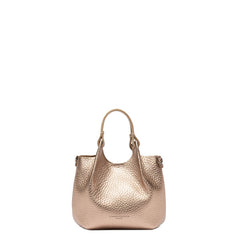 Mini bag oro Gianni Chiarini in pelle elegante modello DUA