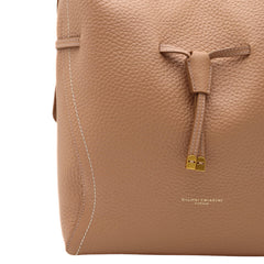 Borsa Gianni Chiarini Sienna BS11787 Clay Natural in pelle morbida color naturale.