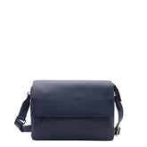 Borsa Gianni Chiarini Three blu navy in pelle martellata