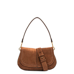 GIANNI CHIARINI HELENA ROUND CAMOSCIO 12618 COGNAC