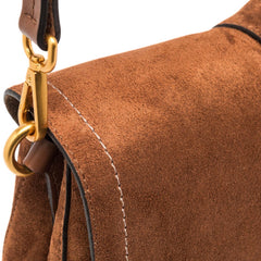 GIANNI CHIARINI HELENA ROUND CAMOSCIO 12618 COGNAC