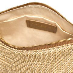 GIANNI CHIARINI POCHETTE RAFIA NORA POUCH 10225 NATURAL