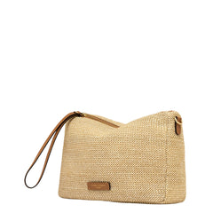 GIANNI CHIARINI POCHETTE RAFIA NORA POUCH 10225 NATURAL