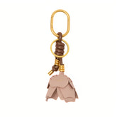 Portachiavi rosa Gianni Chiarini con charm a forma di fiore Desert