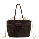 GIANNI CHIARINI SHOPPER PALOMA BS11372 CIOCCOLATO
