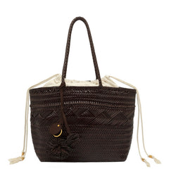GIANNI CHIARINI SHOPPER PALOMA BS11372 CIOCCOLATO