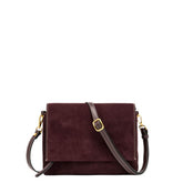 GIANNI CHIARINI TRACOLLA CAMOSCIO THREE 12294 AMARONE