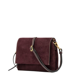 GIANNI CHIARINI TRACOLLA CAMOSCIO THREE 12294 AMARONE