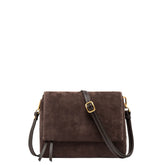 GIANNI CHIARINI TRACOLLA CAMOSCIO THREE 12294 MOKA