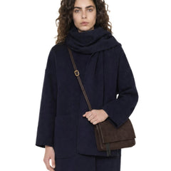 GIANNI CHIARINI TRACOLLA CAMOSCIO THREE 12294 MOKA