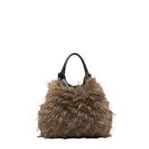 GIANNI CHIARINI BORSA A MANO 12759 MARRONE PELO
