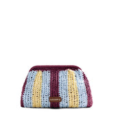 GIOSEPPO POCHETTE INTRECCIO TRICOLOR 78138 BORDEAUX