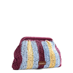 GIOSEPPO POCHETTE INTRECCIO TRICOLOR 78138 BORDEAUX