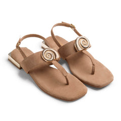 GIOSEPPO SANDALO INFRADITO 78611 CONCHIGLIA BEIGE