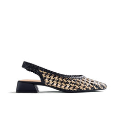GIOSEPPO SLINGBACK 79251 INTRECCIO NERO