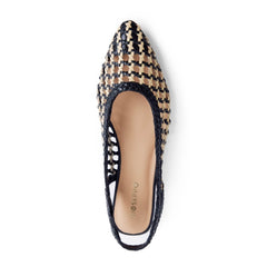 GIOSEPPO SLINGBACK 79251 INTRECCIO NERO