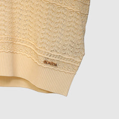 GOA GOA POLO CROCHET SISTER ECRU