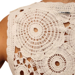 GOA GOA CANOTTA LUNA BIANCO ECRU