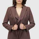 GOA GOA GIACCA CAROLE BORDEAUX