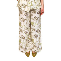 GOA GOA PANTALONE MUJI BIANCO E VERDE