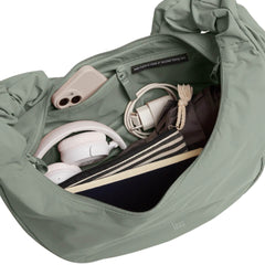 GOT BAG BORSA MOON BAG RUFFLE VERDE SALVIA