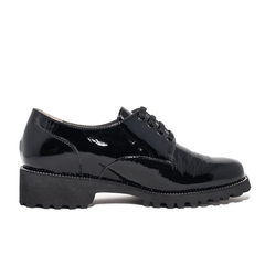 TOMASI STRINGATA GRETA VERNICE NERO